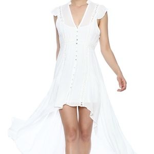 Cotton Candy LA Crochet High-Low Dress